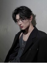 スキル ミナム 表参道(SKILL MiNam)&nbsp;前下がりセンターパート