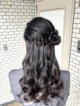 くるみちゃんヘア ヘアセット 推し活ヘア イベントヘア