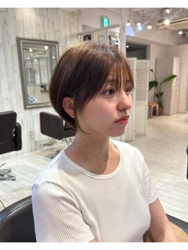 レイラバイアフロート 吉祥寺(Lila by afloat) 【畑中正敏】愛されショートボブ艶髪/似合わせカット