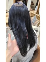 シンミ(SHinmi)&nbsp;刈谷ブルーブラック艶ロング