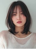 大人女性大人気　ミディアムレイヤースタイル　20代30代40代