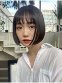 ◎ボブショートボブミニボブ切りっぱなしボブ前下がりボブ
