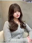 くびれヘア韓国似合わせカット