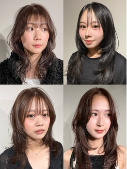 【第一印象は顔まわりで決まる♪小顔見せも叶う前髪&顔まわりカットで"結んでも可愛い"スタイルをご提案*】