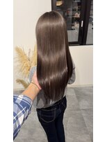 パプスドコワフュール 甲子園口店(Pap's de coiffeur)&nbsp;暗めグレージュカラー