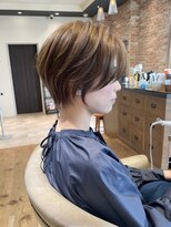 バンプ ギンザ(BUMP GINZA) 30代40代50代前髪なし銀座小顔絶壁解消大人ショートハイライト伊