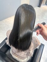 オルメント 天満 南森町(ORL'MENT)&nbsp;30代40代髪質改善ココアブラウン艶感ストレート透明感赤み消し