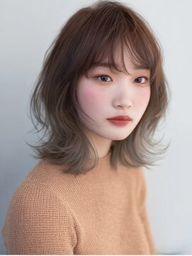 ダル 渋谷/表参道(DAL.) レイヤーカット髪質改善カラーブリーチなしダブルカラー韓国
