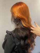 オーストヘアー ミコ(Aust hair Mico)&nbsp;オレンジアブレラカラー×ブラック