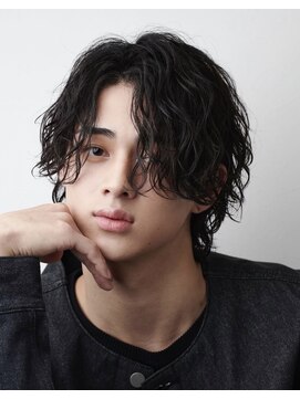 アストラ(ASTRA) MEN’S HAIR/波巻きツイストスパイラル/リバースセンターパート