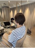 大人なショートボブ