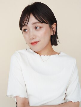 エルマノ 仙川(L mano) 〈s33〉大人ショートハイライト髪質改善キッズカット前髪30代40