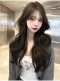 大人かわいい20代30代40代インナーカラー小顔ウルフレイヤーボブ