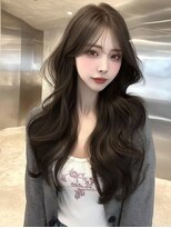 ノイズオオサカ 梅田店(NOISM OSAKA) 大人かわいい20代30代40代インナーカラー小顔ウルフレイヤーボブ