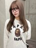 【学割U24】カット＋ブリーチダブルカラー￥12,720《ブリーチ/ミルクティー》