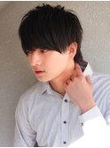 AFLOAT《矢田菜津紀》メンズビジネスメガネが似合う髪形◎束感