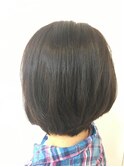 スッキリまとまりの良いボブ