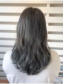 アッシュグレーグラデーション