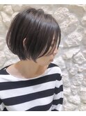 Moana東崎#ハンサムショート#耳かけ#ボブ