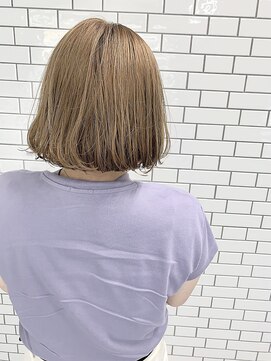 ジーナ 渋谷駅前(Zina) 【Zina渋谷】イルミナカラー使用で柔らかフォギーベージュ