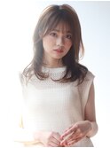 大人シースルーバングの小顔ロング［髪質改善/池袋&目白&大塚］