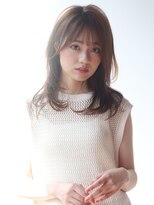 ケーツー エソラ池袋店(K-two)&nbsp;大人シースルーバングの小顔ロング［髪質改善/池袋&目白&大塚］