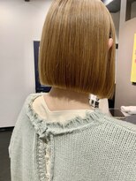 アルコイリスバイドールヘアー(ARCOIRIS by Dollhair)&nbsp;ショートマッシュ暖色系カラーぱっつんボブミニボブ髪質改善大阪