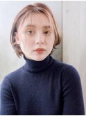 くせ毛をいかしたショート_イヤリングカラー_38332