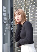 ミエルヘアーエスト 新宿店(mielhair est)&nbsp;【miel hair est新宿】外国人風☆ベージュカラー☆