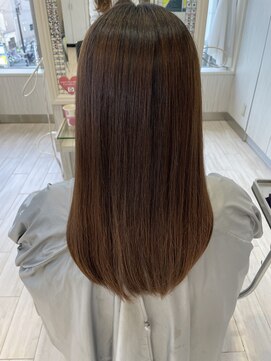 ビス ヘア アンド ビューティー 西新井店(Vis Hair＆Beauty) 縮毛矯正/ツヤ感ストレート/ストレートパーマ/透明感/ナチュラル