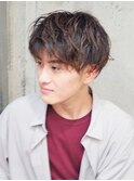 ツイストスパイラルパーマ ツーブロック