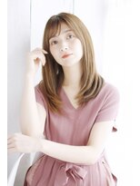 アーク(ARC+)&nbsp;◎大人かわいいこなれ短め前髪グレージュヘア