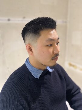 フランクスバーバーザスタンド(Frank’s barber the stand) クルーカットスキンフェードE