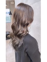 ドゥマン(Demain)&nbsp;大人可愛い小顔モテ髪ショコラアッシュふんわりカール