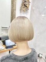 ロア 福岡天神本店(LORE)&nbsp;ミニボブハイトーン◎natsu