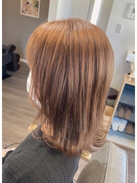 ベル ヘアアンドヘッドスパ(Belle Hair&Head spa) ピンクベージュ