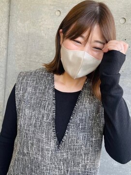 ルフュージュ リッタ(Refuge litta) 切りっぱなしボブ