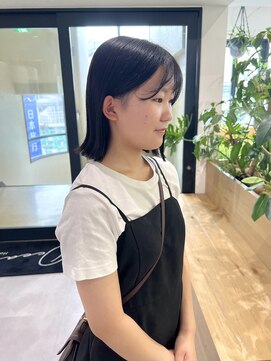 オーシャン(Ocean) 【Ocean Hair&Life 田中愛梨】結べるタイトボブ