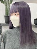 アメジストパープル[新宿駅/イメチェン/レッドブラウン]