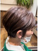 ナチュラルハイライト×ash beige