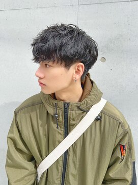 キアラ(Kchiara) 波巻きスパイラルパーマ_緩め波巻きスパイラル福岡天神佐野
