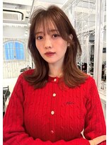 レイラバイアフロート 吉祥寺(Lila by afloat)&nbsp;韓国ヘア/くびれヘア/ロングレイヤー/ブラウンベージュ