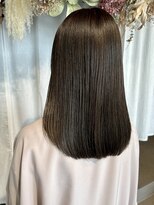 トリコ ショップアンドヘアサロン(tricot shop hair salon)&nbsp;つやつやロング／オリーブカラー