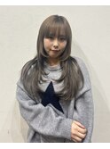 20代30代大人可愛い韓国風ヘアスタイル Cカール内巻き