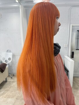 シー ヘアデザイン(see hair design) vivid オレンジ