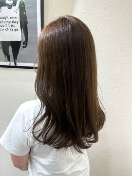 ヘアー ホスピタル ソアン(hair hospital soan) 赤み消し  ×  ミントベージュ