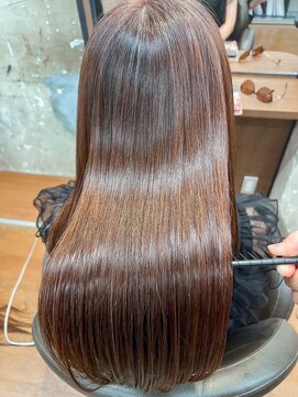 アンノウン(UNKNOWN) 【髪質改善矯正ストレート】