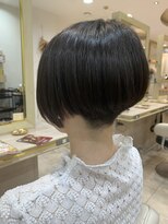 アッシュ 仙川店(Ash)&nbsp;20代ショート前下がり大人可愛い刈り上げボブ刈り上げショート