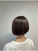 茅ヶ崎美容院/茅ヶ崎南口/白髪染め/黒髪/ボブルフ/ワンレン/小顔