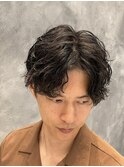 縦落ちスパイラルパーマ